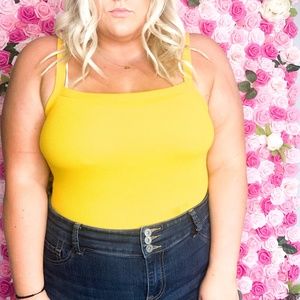 Old Navy Yellow Tank Top